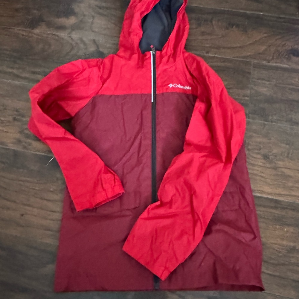 Columbia Kids Two-Tone Red Puffer Jacket